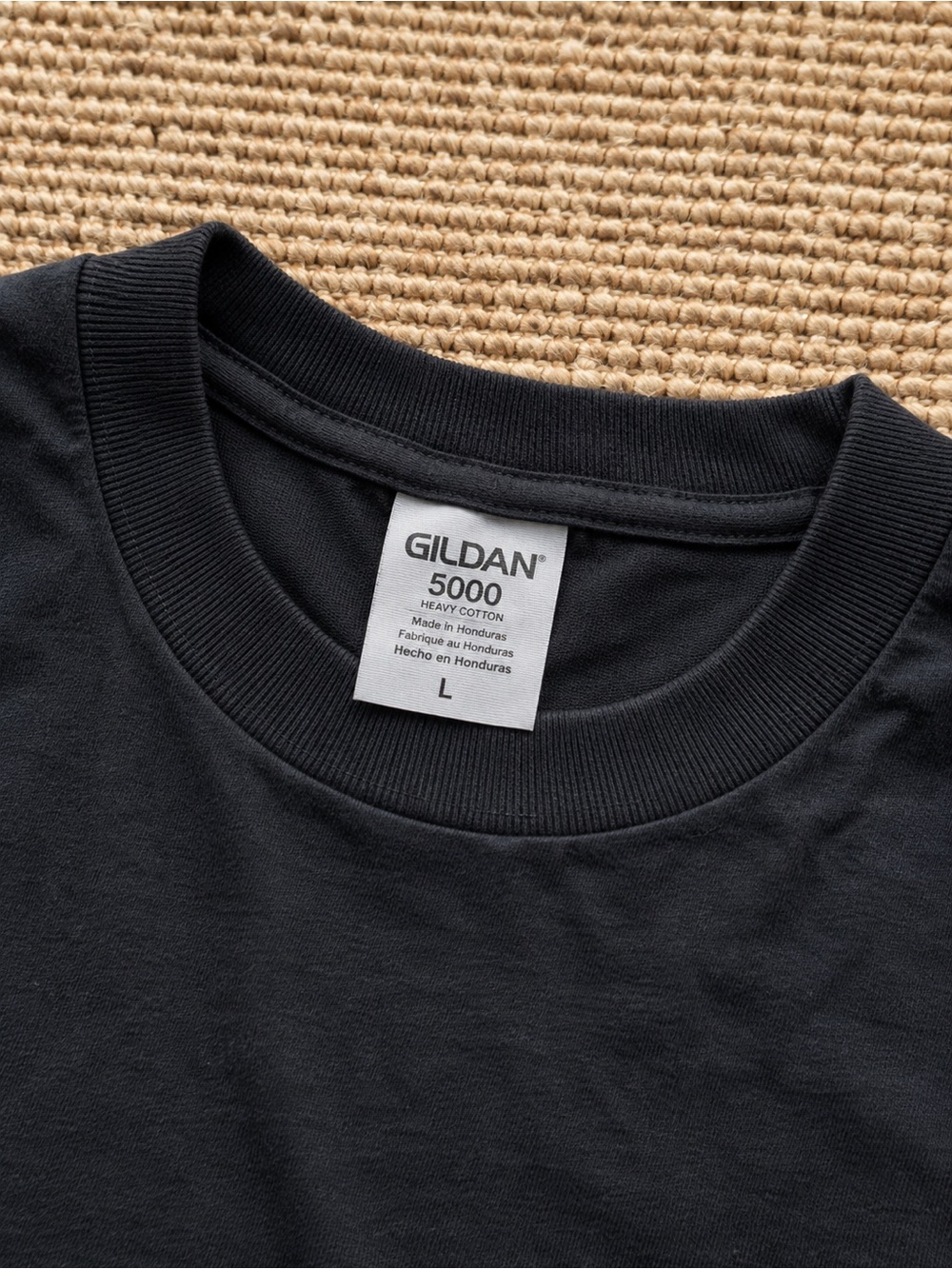 Black Radiohead Short Sleeve Tee with Distressed White Block Lettering T-shirt - Picture 3 of 5